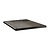 Topalit Square Table Top 600 x 600 mm, Dark Brown Laminated Wood