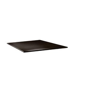 Topalit Square Table Top 700 x 700 mm, Black Laminated Wood
