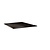 Topalit Square Table Top 700 x 700 mm, Black Laminated Wood