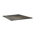 Topalit Square Table Top 700 x 700 mm, Brown Laminated Wood