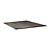 Topalit Square Table Top 700 x 700 mm, Brown Laminated Wood