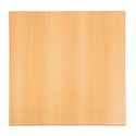 Bolero Blat do stołu kwadratowy 600 x 600 mm z drewna laminowanego jasno brązowy