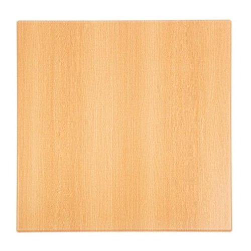Bolero Blat do stołu kwadratowy 600 x 600 mm z drewna laminowanego jasno brązowy Bolero Blat do stołu kwadratowy 600 x 600 mm z drewna laminowanego jasno brązowy