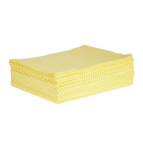 Jantex Solonet Cloths Yellow (Pack of 50) Jantex Solonet Cloths Yellow (Pack of 50)