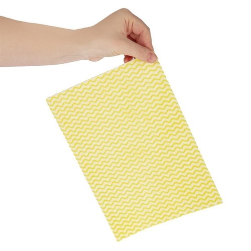 Jantex Solonet Cloths Yellow (Pack of 50) Jantex Solonet Cloths Yellow (Pack of 50)