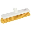 Jantex Hygiene Broom Soft Bristle Yellow 12in Jantex Hygiene Broom Soft Bristle Yellow 12in