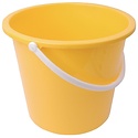 Jantex Round Plastic Bucket Yellow 10Ltr
