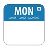 Vogue Removable Colour Coded Food Labels Monday (Pack of 1000) Vogue Removable Colour Coded Food Labels Monday (Pack of 1000)
