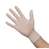 XXLselect Latex Disposable Gloves, Size S, Powdered, White (Pack of 100)
