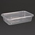 Fiesta Plastic Microwavable Containers With Lid Small 500ml (Pack of 250)