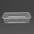 Fiesta Plastic Microwavable Containers With Lid Small 500ml (Pack of 250)