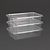 Fiesta Plastic Microwavable Containers With Lid Small 500ml (Pack of 250)
