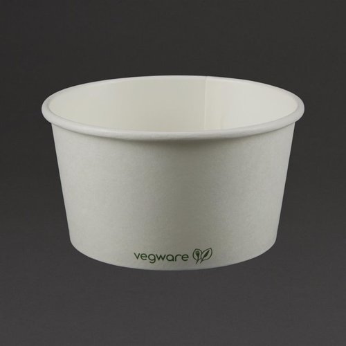 Vegware Compostable Hot Food Pots 340ml / 12oz (Pack of 500)