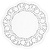 Fiesta Round Paper Doilies 100mm (Pack of 250)