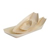 Fiesta Biodegradable Wooden Sushi Boats Small 80mm (Pack of 100)