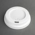 Fiesta White Disposable Coffee Cup Lids 225 ml (Pack of 50)