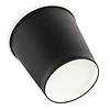 Fiesta Black Disposable Espresso Cups Single Wall 112 ml (Pack of 1000)