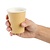 Fiesta Light Brown Disposable Coffee Cups Single Wall Kraft 225 ml (Pack of 1000)