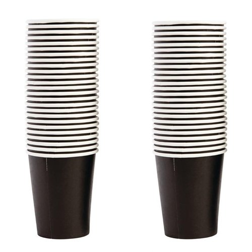 Fiesta Wyprzedaż - Kubek z pojedyńczą ścianką 230 ml czarny (50 szt.) Fiesta Wyprzedaż - Kubek z pojedyńczą ścianką 230 ml czarny (50 szt.)