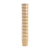 Fiesta Beige Disposable Coffee Cups Ripple Wall Kraft 225 ml (Pack of 500)