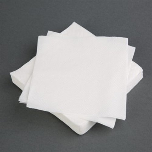 Fiesta Cocktail Napkin White 250mm (Pack of 250)