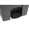 Jantex 45 L Black Polypropylene Pedal Bin, Lift Lid
