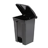Jantex 45 L Black Polypropylene Pedal Bin, Lift Lid