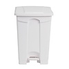 Jantex 45 L White Polypropylene Pedal Bin, Lift Lid Jantex 45 L White Polypropylene Pedal Bin, Lift Lid