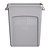 Rubbermaid 60 L Grey Plastic Slim Jim Bin
