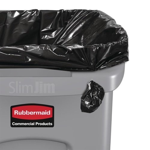 Rubbermaid Kosz na śmieci 60 L z tworzywa sztucznego szary Rubbermaid Kosz na śmieci 60 L z tworzywa sztucznego szary