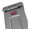 Rubbermaid 60 L Grey Plastic Slim Jim Bin