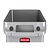 Rubbermaid 60 L Grey Plastic Slim Jim Bin