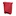 Rubbermaid 30 L Red Polyethylene Resin Pedal Bin, Lift Lid