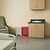 Rubbermaid 30 L Red Polyethylene Resin Pedal Bin, Lift Lid