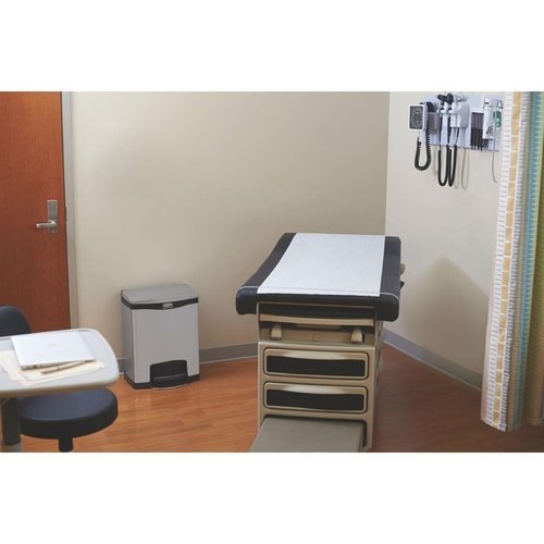 Rubbermaid 30 L Stainless Steel Pedal Bin, Lift Lid Rubbermaid 30 L Stainless Steel Pedal Bin, Lift Lid