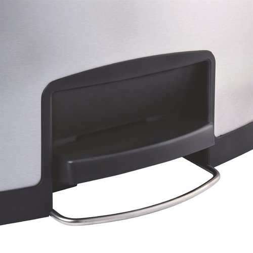 Rubbermaid 30 L Stainless Steel Pedal Bin, Lift Lid Rubbermaid 30 L Stainless Steel Pedal Bin, Lift Lid