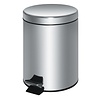 XXLselect 20 L Round Stainless Steel Pedal Bin, Lift Lid