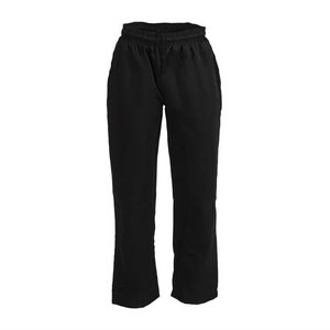 Whites Chefs Clothing Whites Vegas Chef Trousers Polycotton Black - XS