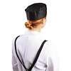 Whites Chefs Clothing Polycotton Chefs Skull Cap, Size XS, Black