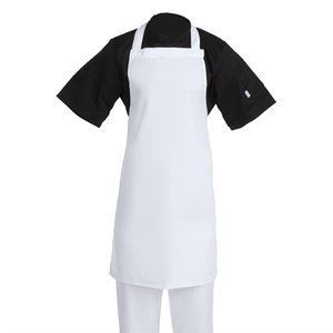 Whites Chefs Clothing Whites Bib Apron Polycotton White Whites Chefs Clothing Whites Bib Apron Polycotton White