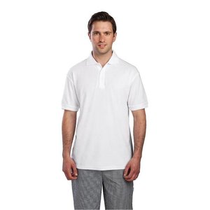 XXLselect Unisex Polo Shirt White S XXLselect Unisex Polo Shirt White S
