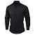 Chef Works Unisex Long Sleeve Dress Shirt Black S