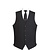 XXLselect Mens Black Waistcoat - Size XS