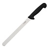 Hygiplas Knife for Cold Cuts 255 mm, Black Nylon with Serrated Blade