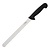 Hygiplas Knife for Cold Cuts 255 mm, Black Nylon with Serrated Blade