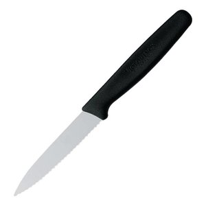 Victorinox Knife for Peeling Vegetables 75 mm, Small Knives with Serrated Blade