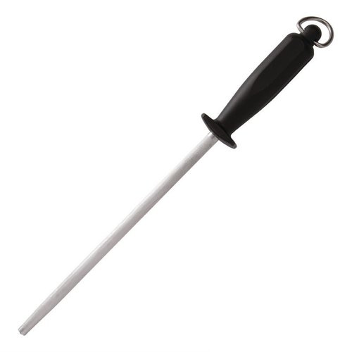 Victorinox Carbon Stainless Steel Sharpening 255 mm with Black Handle Victorinox Carbon Stainless Steel Sharpening 255 mm with Black Handle