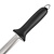 Vogue Oval Diamond Knife Sharpening Steel 255 mm with Black Handle
