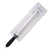 Vogue Oval Diamond Knife Sharpening Steel 255 mm with Black Handle