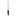 Vogue Round Chrome Knife Sharpening Steel 255 mm with Black Handle